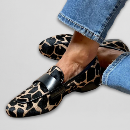 Nina - Mocasin animal print