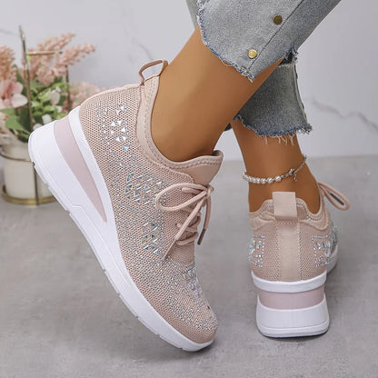 Giselle – Zapatillas ortopédicas con brillantes de estrás