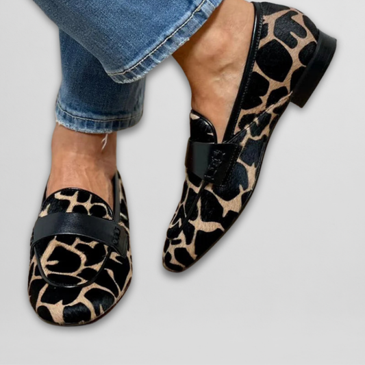 Nina - Mocasin animal print