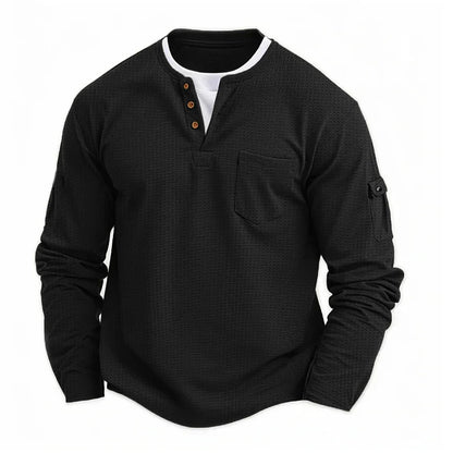 Luciano - Camisa elegante informal de manga larga