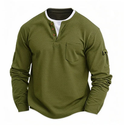 Luciano - Camisa elegante informal de manga larga