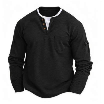 Luciano - Camisa elegante informal de manga larga