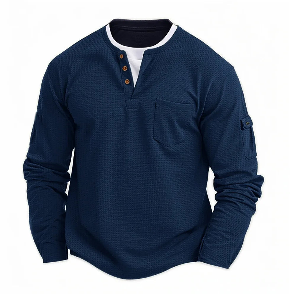 Luciano - Camisa elegante informal de manga larga