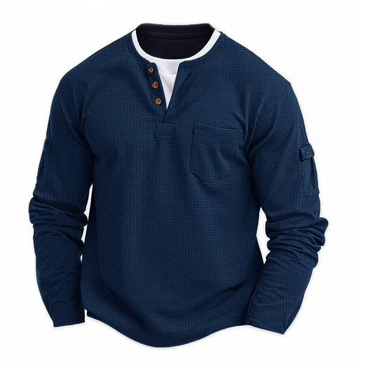 Luciano - Camisa elegante informal de manga larga