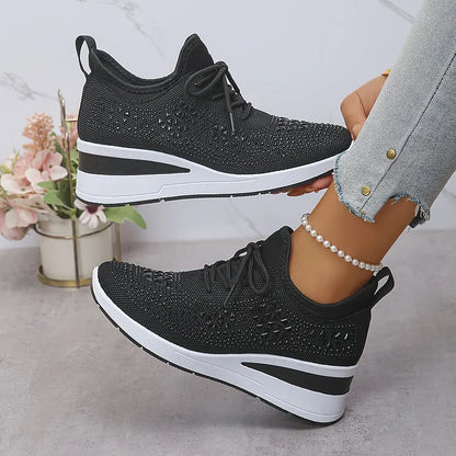 Giselle – Zapatillas ortopédicas con brillantes de estrás