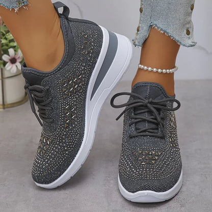 Giselle – Zapatillas ortopédicas con brillantes de estrás