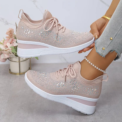 Giselle – Zapatillas ortopédicas con brillantes de estrás